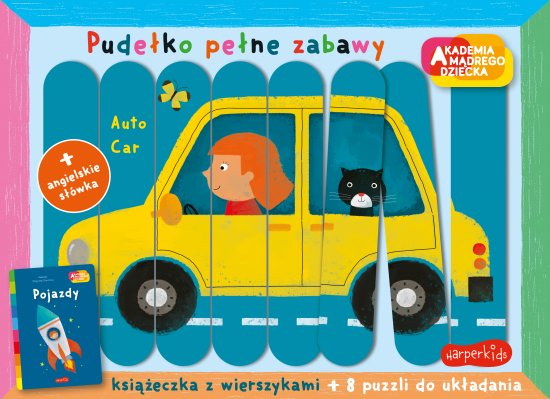 Pojazdy. Akademia m�drego dziecka. Pude�ko pe�ne zabawy