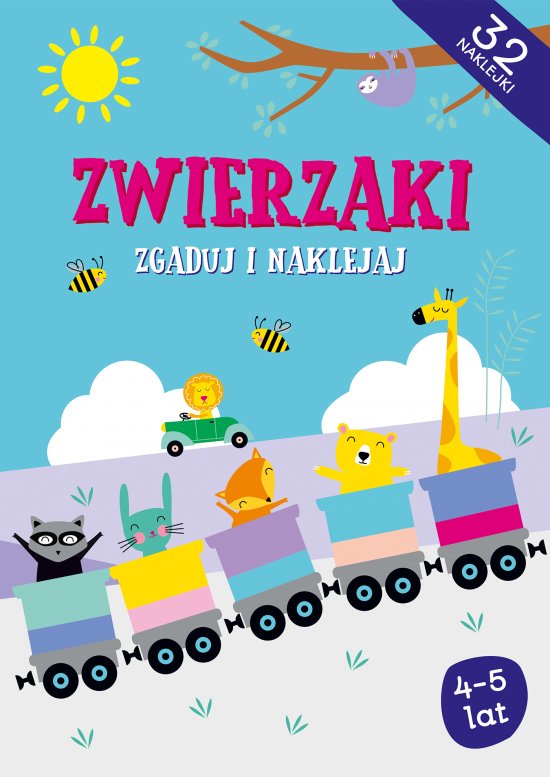 Zwierzaki Zgaduj i naklejaj