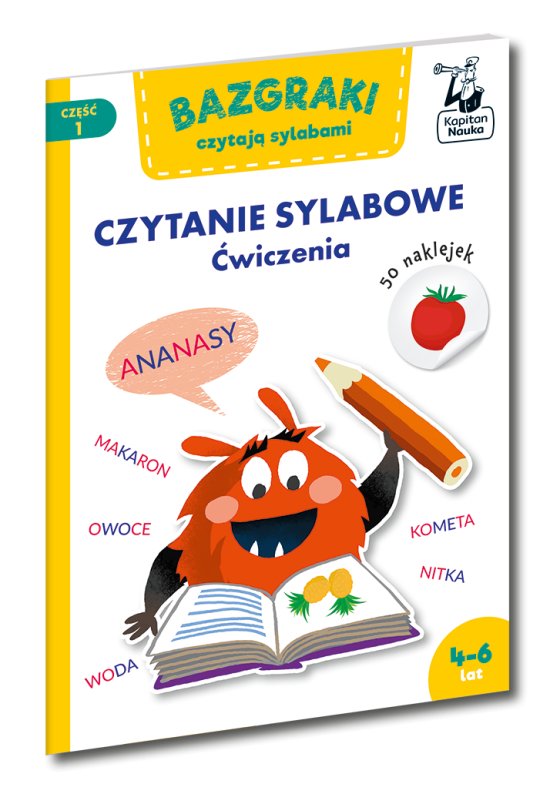 Bazgraki czytaj� sylabami. Czytanie sylabowe. �wiczenia