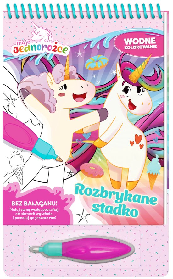 Moje Jednoro�ce. Wodne kolorowanie cz. 2 Rozbrykane stadko