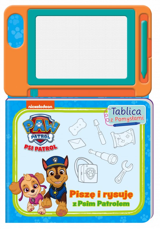 Psi Patrol. Tablica z pomys�ami. Pisz� i rysuj� z Psim Patrolem!
