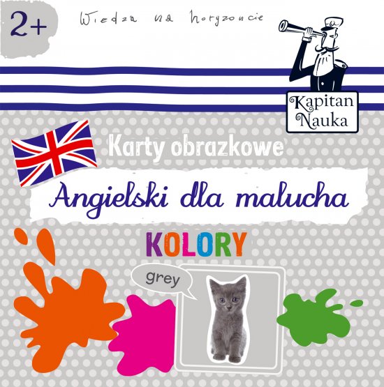 Karty obrazkowe Angielski dla malucha Kolory