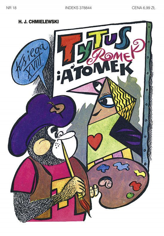 Tytus, Romek i A'Tomek. Ksi�ga XVIII. Tytus malarzem