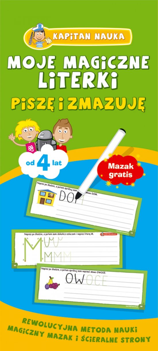 Moje magiczne literki - Kapitan Nauka