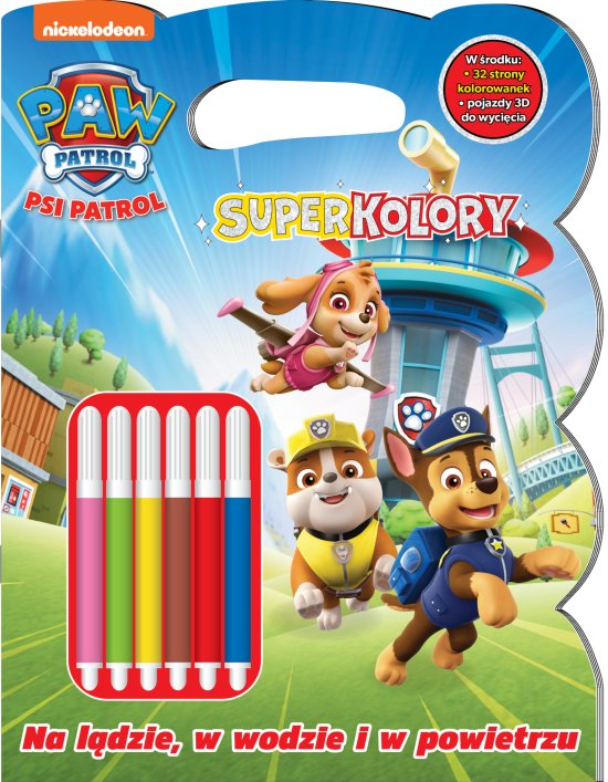 Psi Patrol. SUPERKOLORY cz. 8 Na l�dzie, w wodzie i w powietrzu