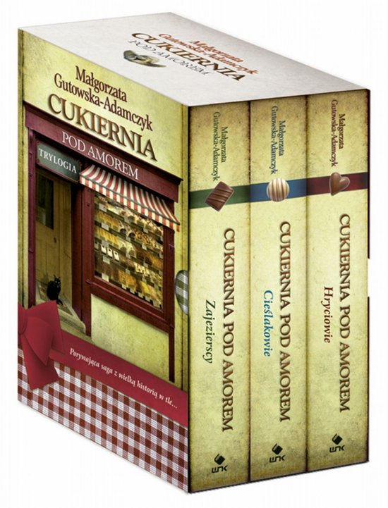 Zestaw Cukiernia Pod Amorem. Tom I-III