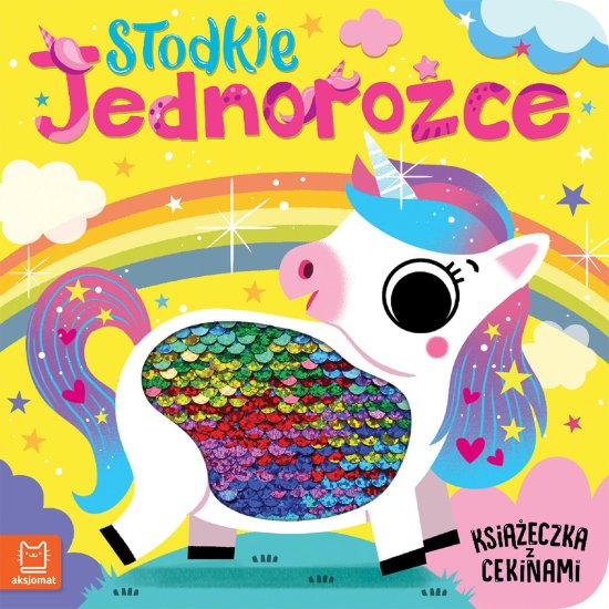 S�odkie jednoro�ce. Ksi��eczka z cekinami
