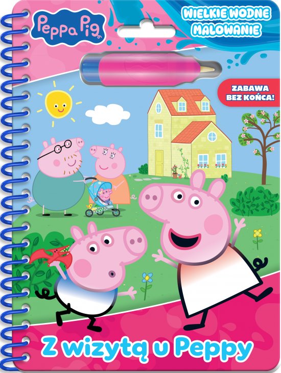 Peppa Pig. Wielkie wodne malowanie. Z wizyt� u Peppy