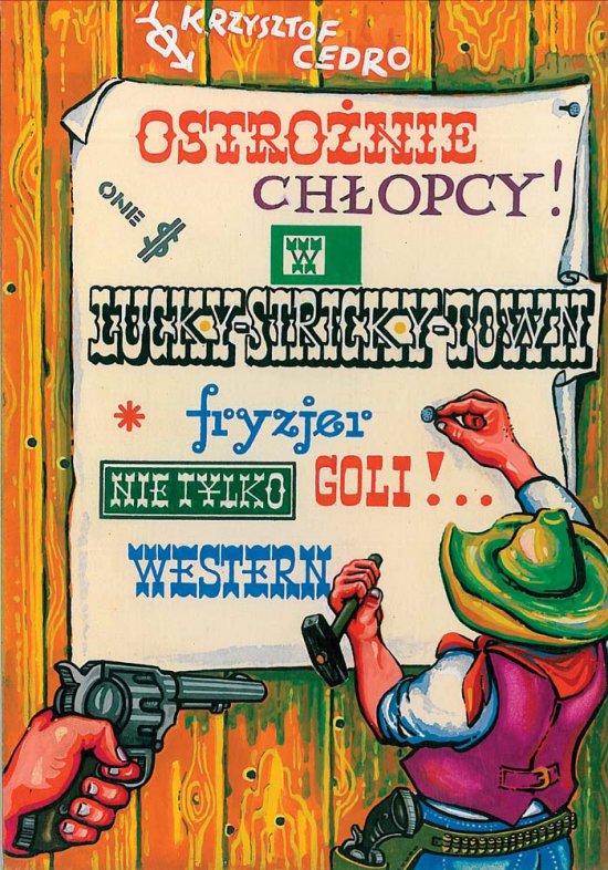 Ostro�nie ch�opcy. W Lucky Stricky Town fryzjer nie tylko goli!