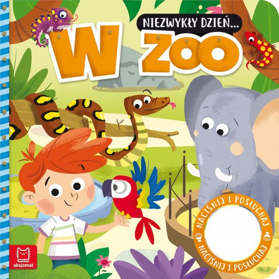 Niezwyk�y dzie�... W zoo. Ksi��eczka z d�wi�kiem
