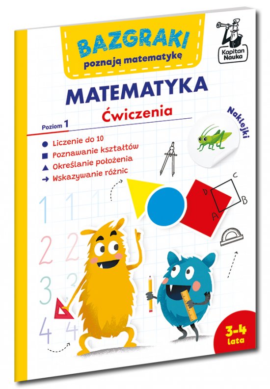Bazgraki poznaj� matematyk�. �wiczenia. Poziom 1. Kapitan Nauka