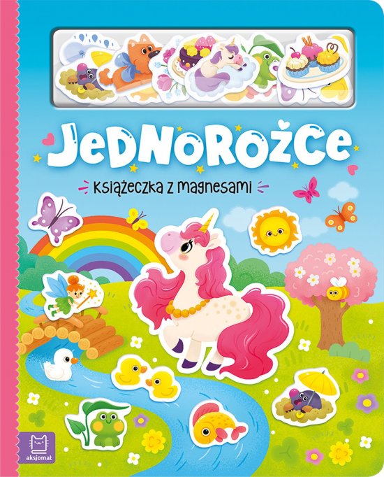 Jednoro�ce. Ksi��eczka z magnesami