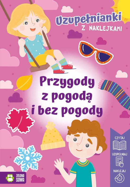 Uzupe�nianki z naklejkami. Przygody z pogod� i bez pogody