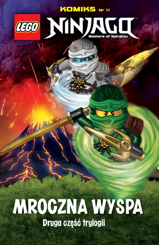 LEGO Ninjago Komiks. Tom 11. Mroczna wyspa. Druga cz�� trylogii