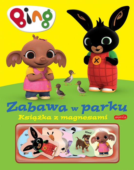 Bing. Zabawa w parku. Ksi��ka z magnesami