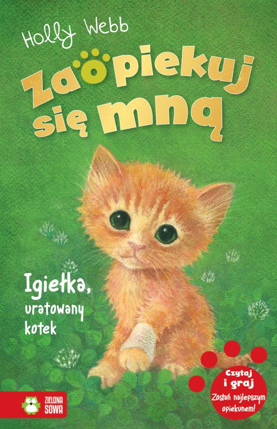 Zaopiekuj si� mn�. Igie�ka, uratowany kotek