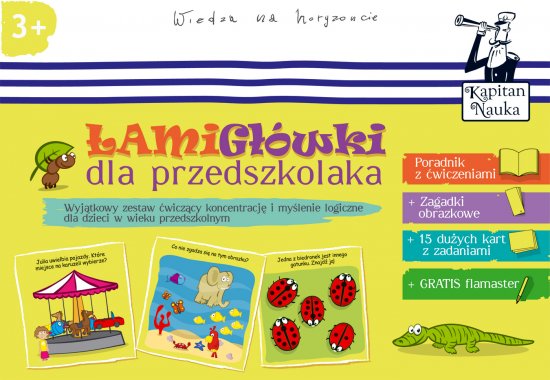 Pakiet �amig��wki dla przedszkolaka 3+