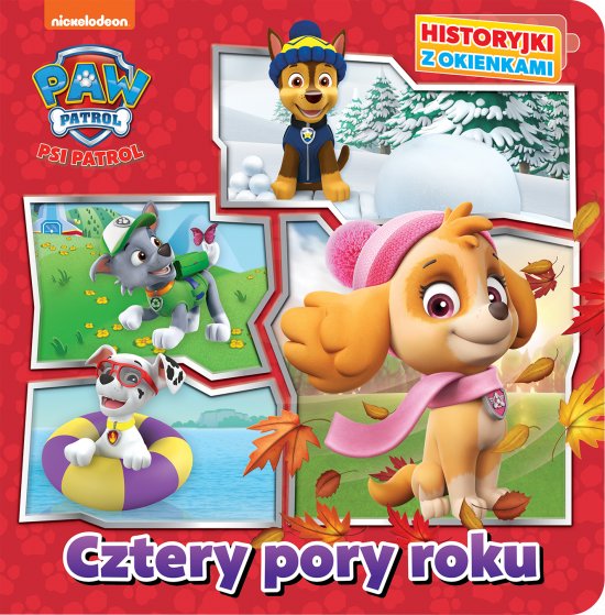 Psi Patrol. Historyjki z okienkami. Cztery pory roku