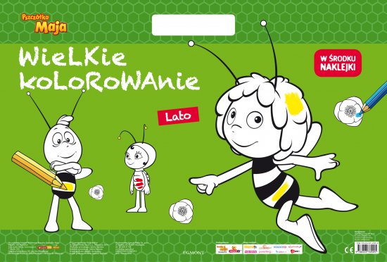 Wielkie kolorowanie. Pszc�ka Maja