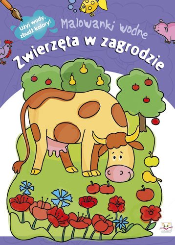 Malowanki wodne- Zwierz�ta w zagrodzie