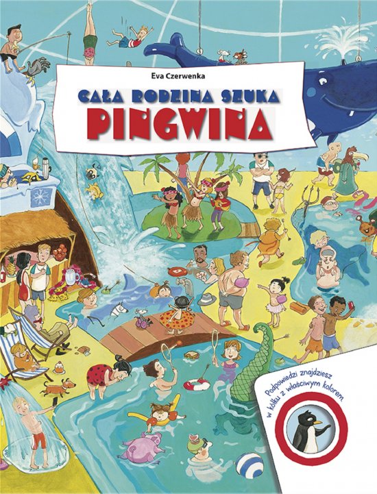 Ca�a rodzina szuka pingwina