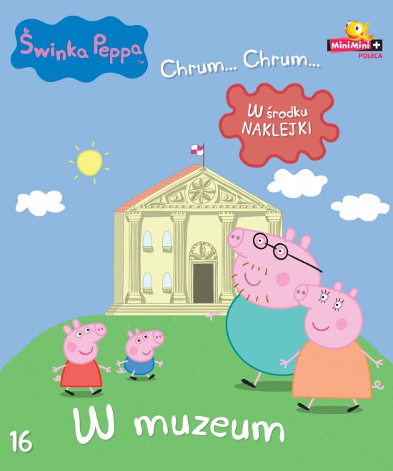 �winka Peppa. Chrum... Chrum... Tom 16. W muzeum