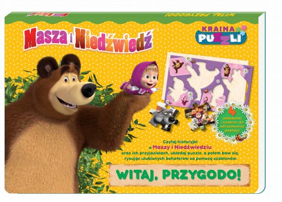 Masza i nied�wied�. Kraina puzzli. Witaj, przygodo!