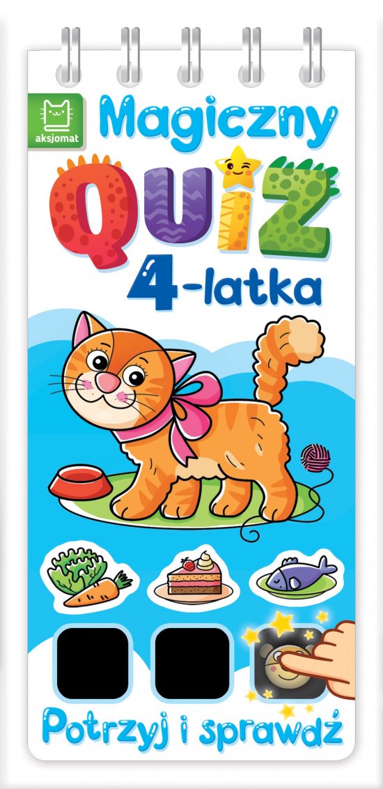 Magiczny quiz 4-latka. Potrzyj i sprawd�!