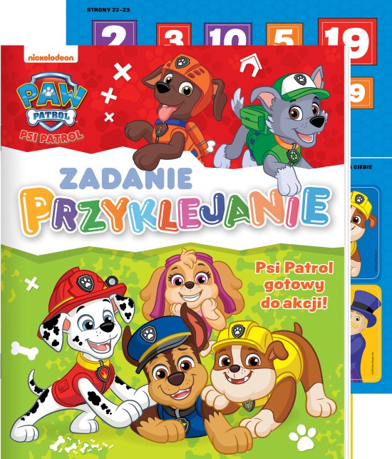 Psi Patrol. Zadanie Przyklejanie 7. Psi Patrol gotowy do akcji