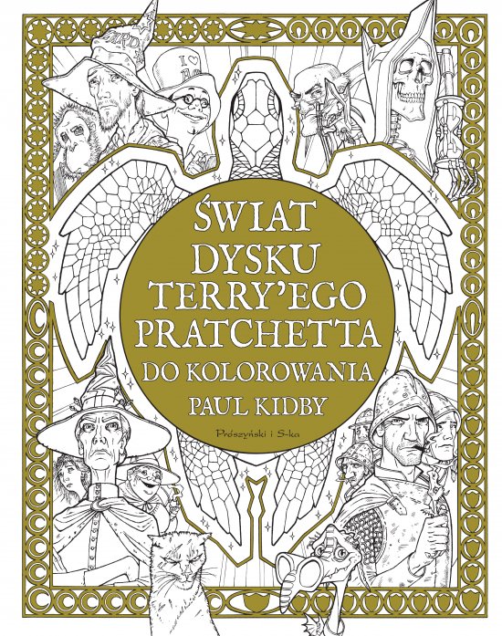 �wiat Dysku Terry'ego Pratchetta do kolorowania