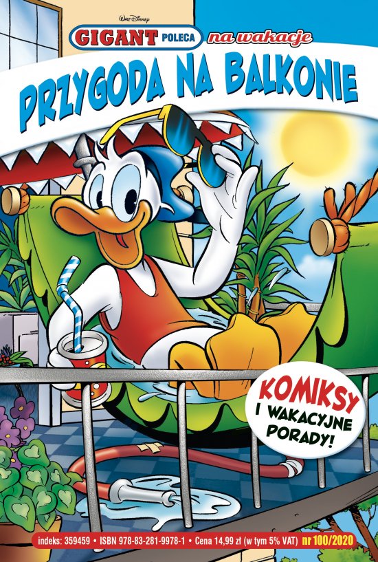 Gigant Poleca. Tom 100/2020. Przygoda na balkonie