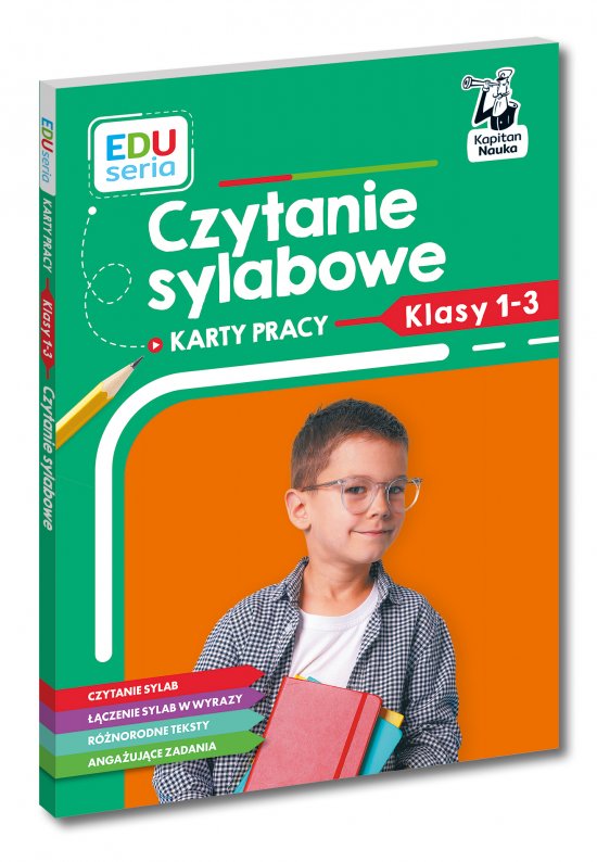 EDUseria. Karty pracy. Czytanie sylabowe. Kapitan Nauka