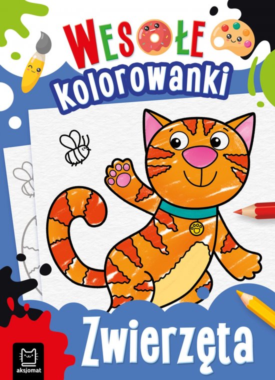 Zwierz�ta. Weso�e kolorowanki 4+