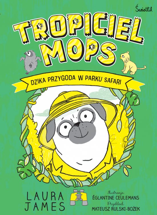 Dzika przygoda w parku safari. Tropiciel Mops