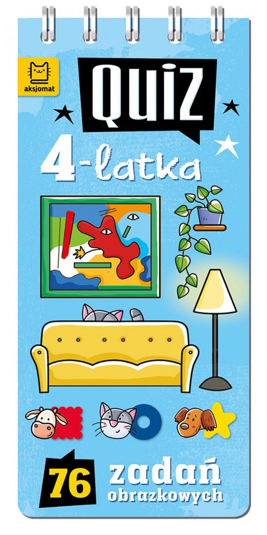Quiz 4-latka. 76 zada� obrazkowych