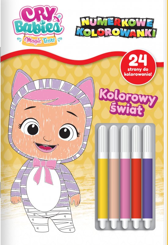Cry babies. Numerkowe kolorowanki. Kolorowy �wiat