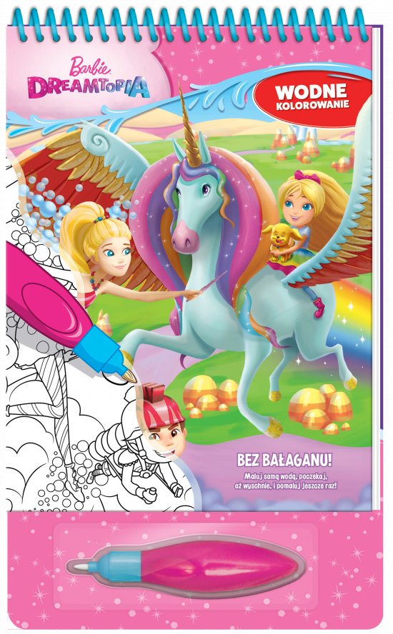 Barbie. Wodne kolorowanie