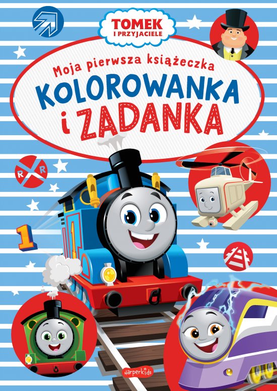 Tomek i przyjaciele. Moja pierwsza ksi��eczka. Kolorowanka i zadanka