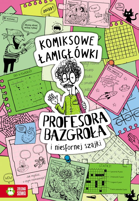 Komiksowe �amig��wki Profesora Bazgro�a i zgranej paczki