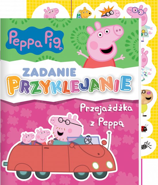 Peppa Pig. Zadanie Przyklejanie cz. 5