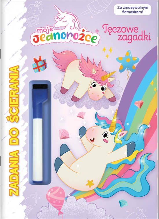Moje Jednoro�ce. Zadania do �cierania cz. 3 T�czowe zagadki