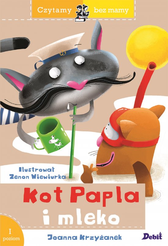 Kot Papla i mleko