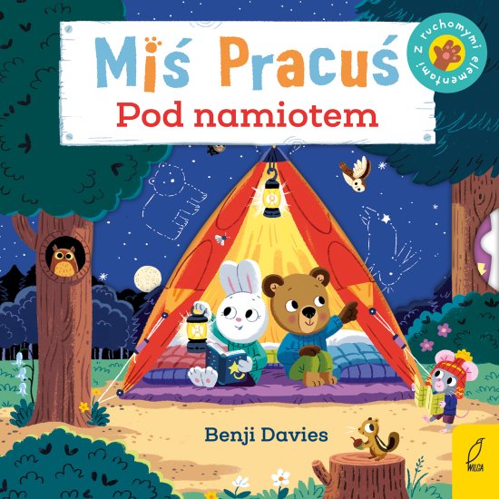 Mi� Pracu�. Pod namiotem