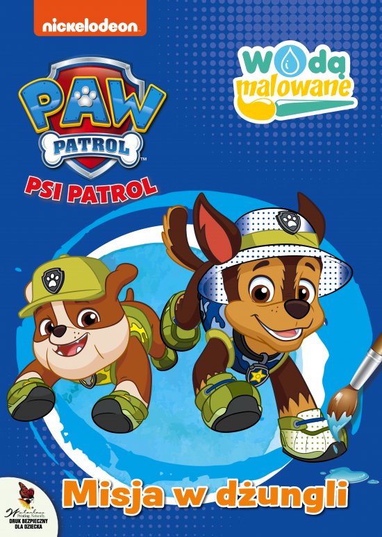 Psi Patrol. Wod� malowane. Misja w d�ungli