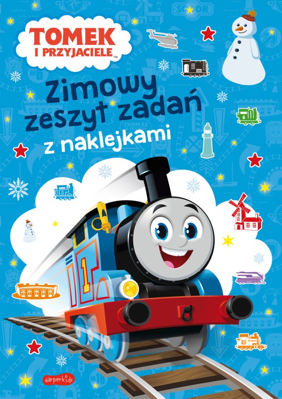 Tomek i przyjaciele. Zimowy zeszyt zada� z naklejkami