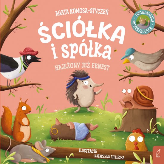 �ci�ka i sp�ka. Naje�ony je� Ernest