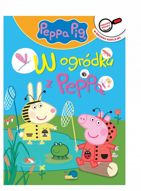 Peppa Pig. Odszukaj r�nice. W ogr�dku z Pepp�