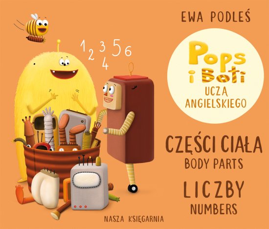 Cz�ci cia�a i liczby. Pops i Boti ucz� angielskiego