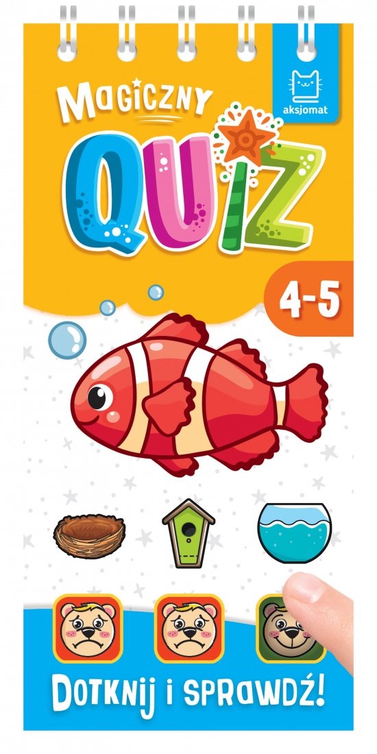 Magiczny quiz z rybk�. Dotknij i sprawd�, od 4 lat