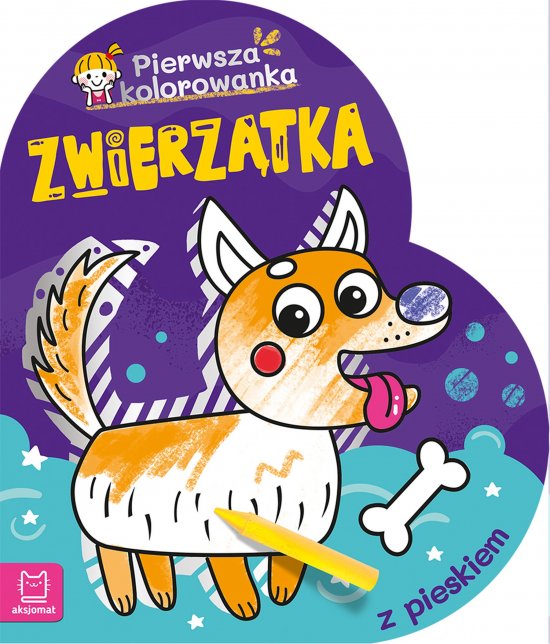 Zwierz�tka. Pierwsza kolorowanka z pieskiem